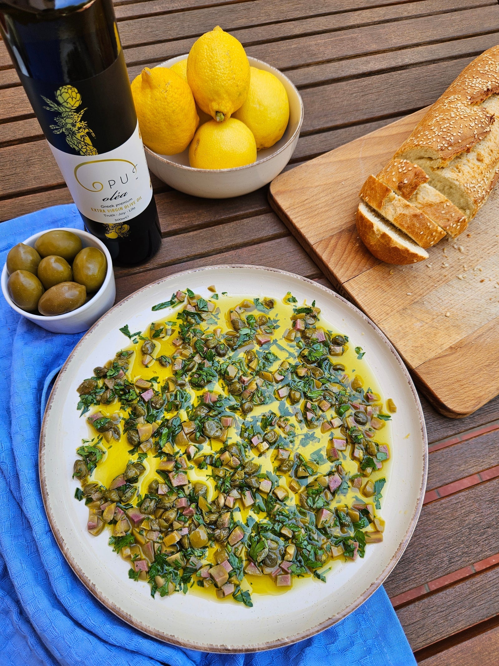 Loaded Olive Oil for Dipping - our Opus Original