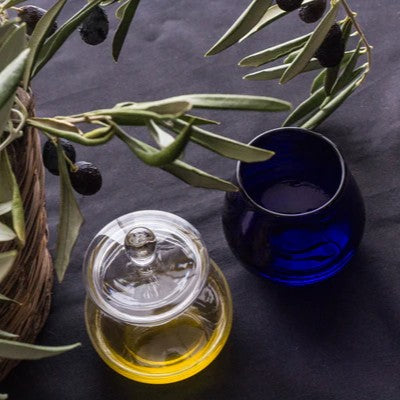professional olive oil tasting glasses