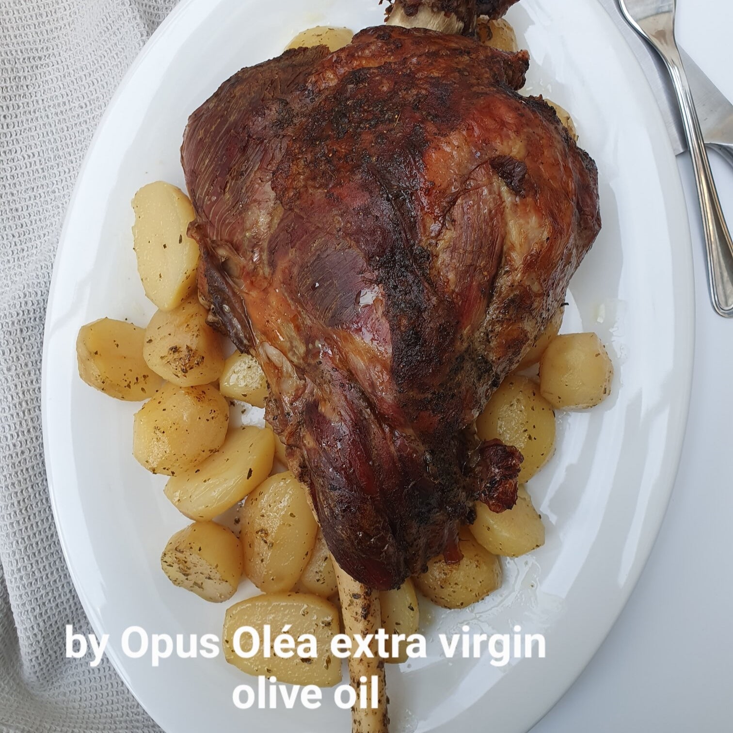 5-hr Slow-roast Leg of Lamb