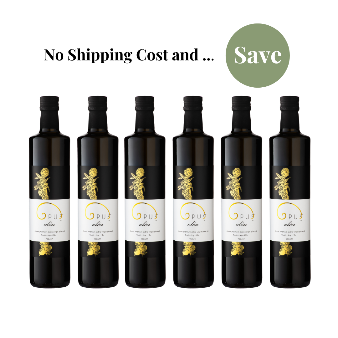 Classic Opus Oléa Extra Virgin Olive Oil bundle of 6 x 500 ml