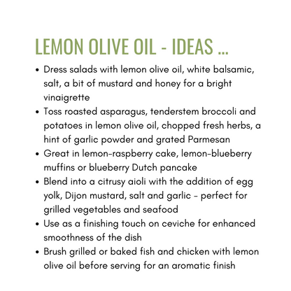 LEMON olive oil 250ml